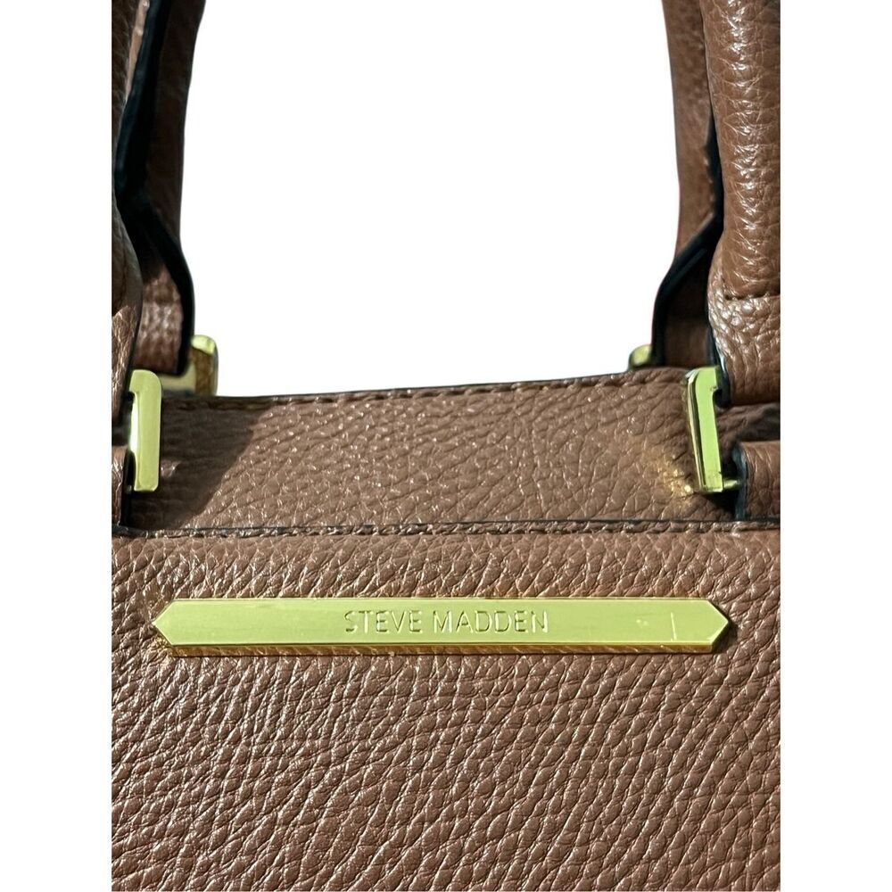 Steve Madden Brown Faux Leather Bag - Picture 2 of 10